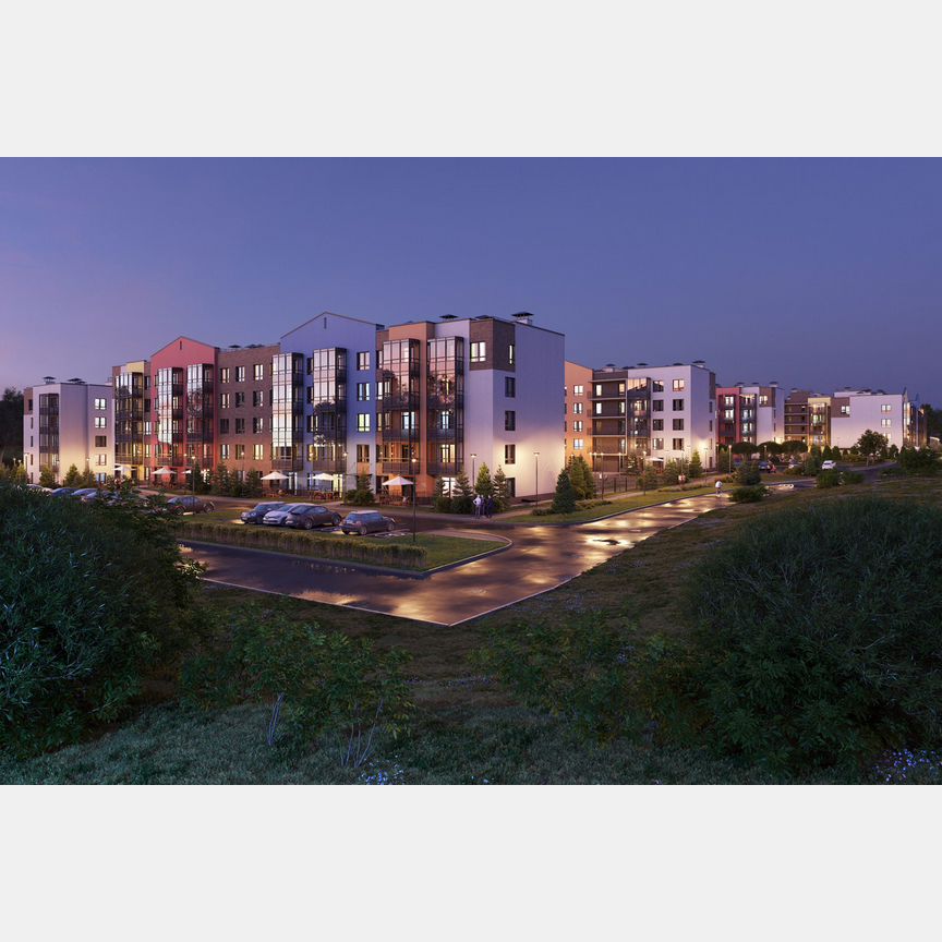 2-к. квартира, 58,1 м², 1/5 эт.