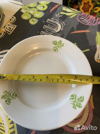 Тарелки разных размеров и разного качества