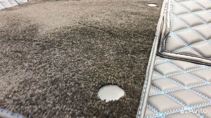 3d коврики из экокожи Mercedes Actros мр4 ровн пол