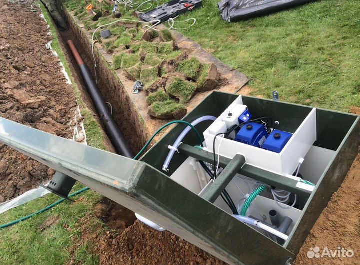 Септик кибез на дачу