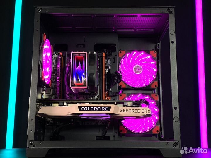 Игровой пк I7/RTX 2060/16GB RAM Cube