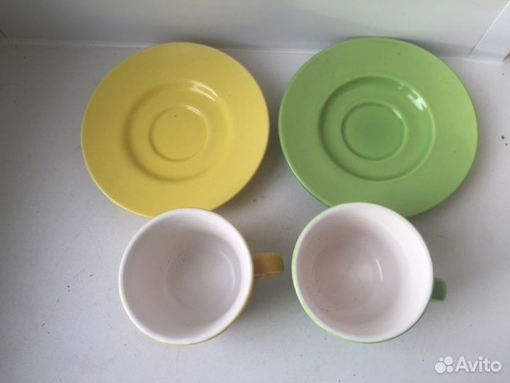 Чайная чашка с блюдцем