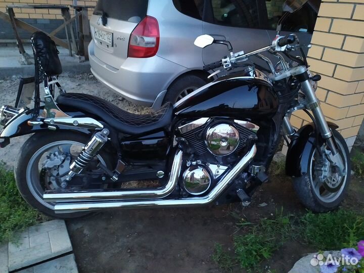 Kawasaki Vulcan 1500 mein streak