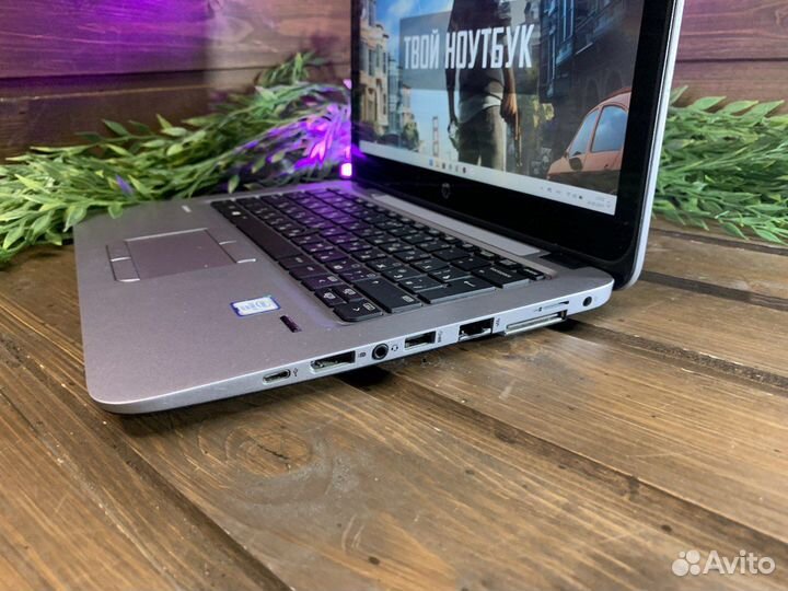 Ноутбук для работы/учебы HP I7/8GB/SSD/FullHD