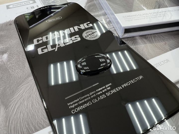 Защитное стекло для всех iPhone премиум качества