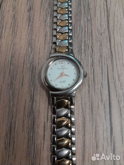 Часы Romanson gissel оригинал позолота 23К