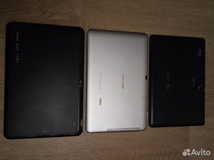 3 неисправных планшета (цена за все)