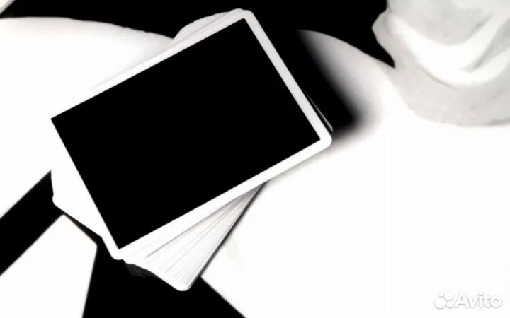 Игральные карты NOC v3 black