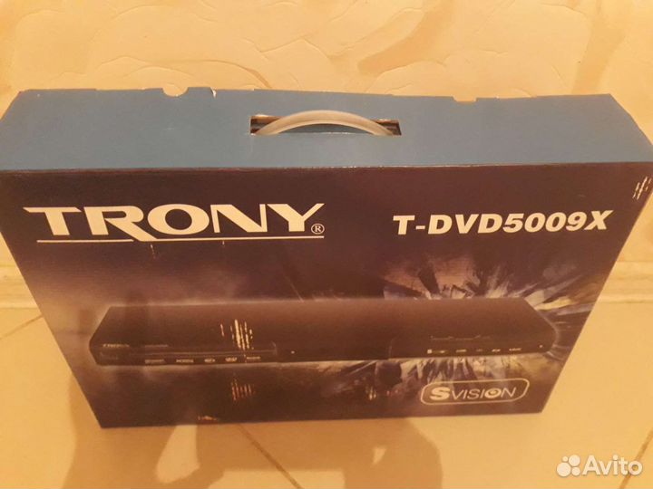 DVD плеер trony T-dvd5009X+пульт