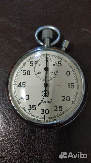 Секундомер СССР агат