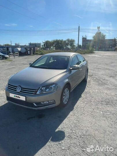 Volkswagen Passat 1.8 AMT, 2013, 365 125 км