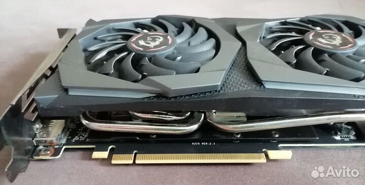 Видеокарта MSI GeForce GTX 1660 Ti gaming X