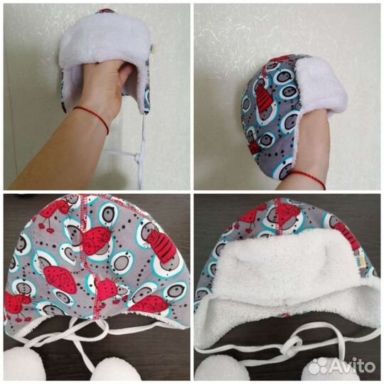 Шапочки для новорождённого