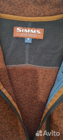 Simms Thermal Qtr midlayer zip top