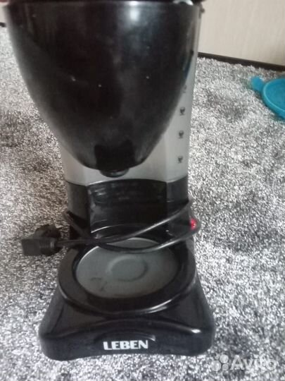 Кофеварка Leben без чаши