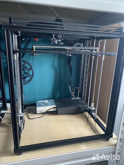 Большой 3Д принтер 330x330x400 директ клиппер