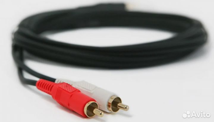 Кабель procast Cable S-MJ/ jack 3.5-2RCA.5 5m