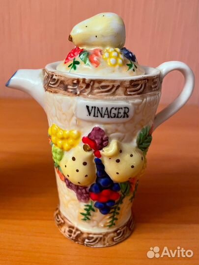 Мини-сервиз для масла, уксуса и сахара