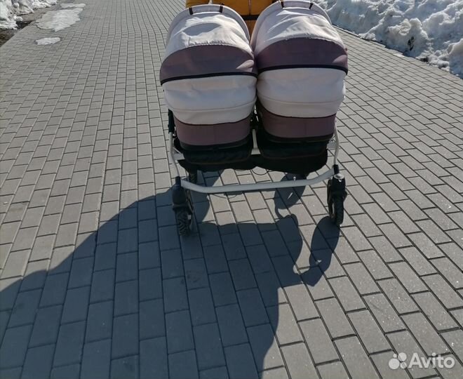 Коляска для двойни verdi twin duo