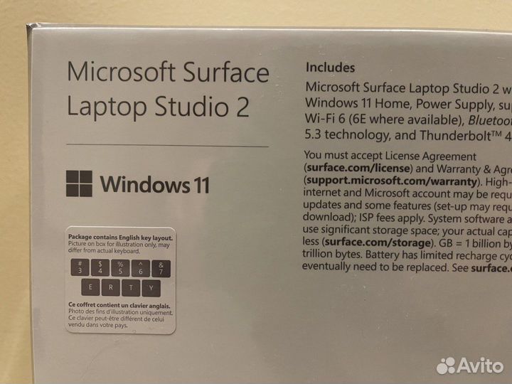 Surface Laptop Studio 2 i7 16GB 512GB (новые) NEW