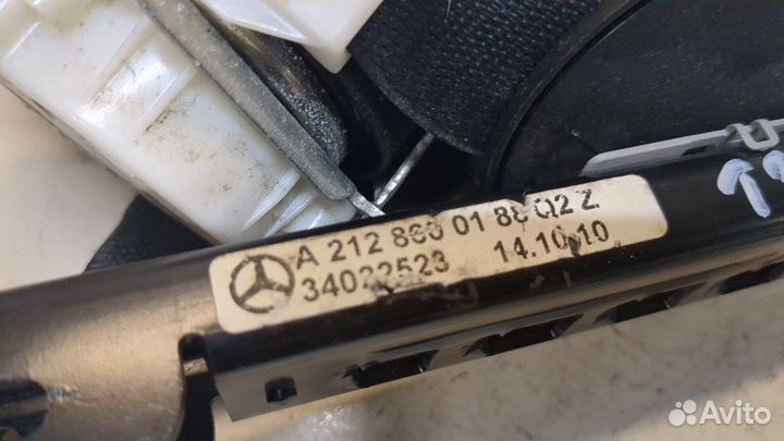 Ремень безопасности Mercedes E W212, 2010