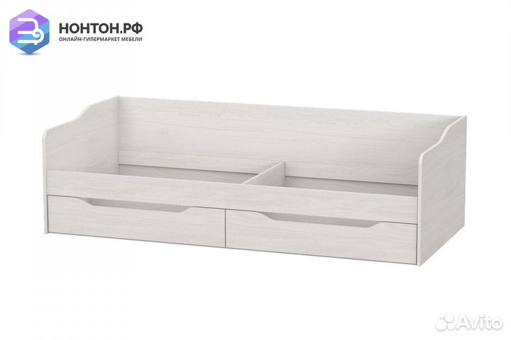 Кровать Флай ясень анкор светлый