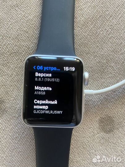 Часы apple watch 3 38 mm