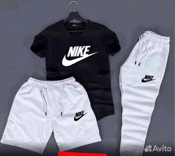 Летний спортивный костюм тройка Nike