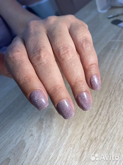 Маникюр с покрытием гель лаком