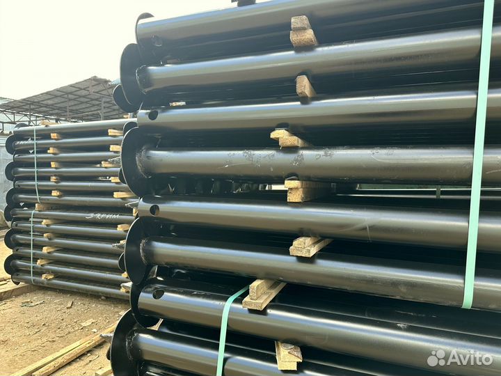 Фундамент на винтовых сваях