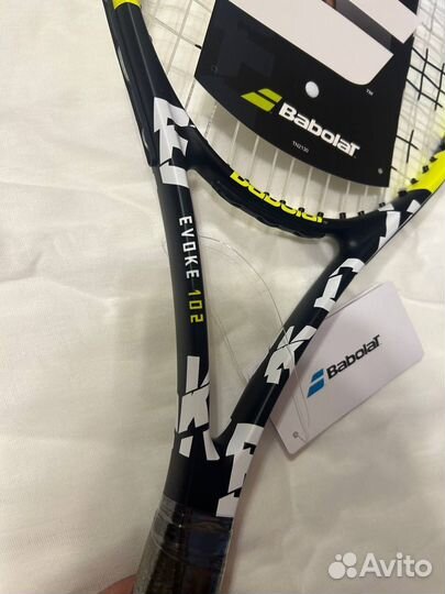 Теннисная ракетка babolat evoke 102 новая