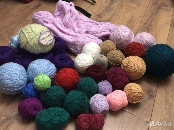 Пряжа нитки для вязания