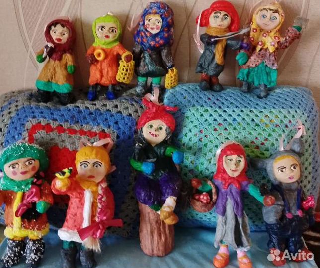 Ватные игрушки