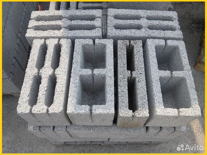 Блок керамзитобетонный, керамзитовый блок