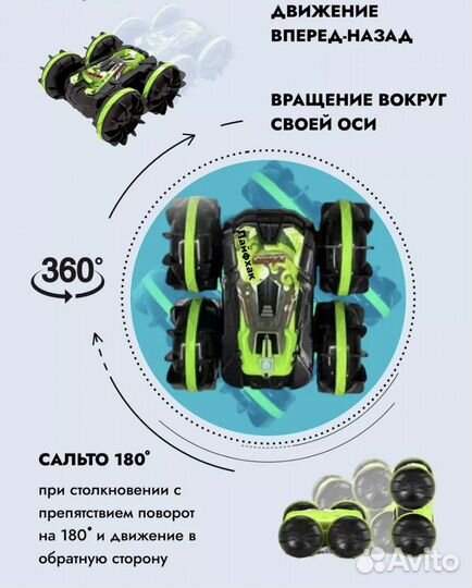 Машинка перевертыш на радиоуправлении по воде