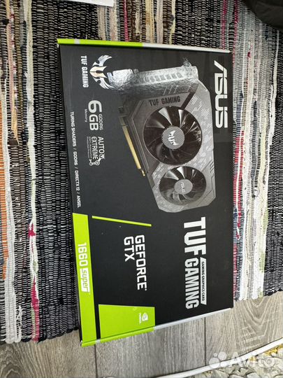 Видеокарта Asus TUF GTX 1660 super