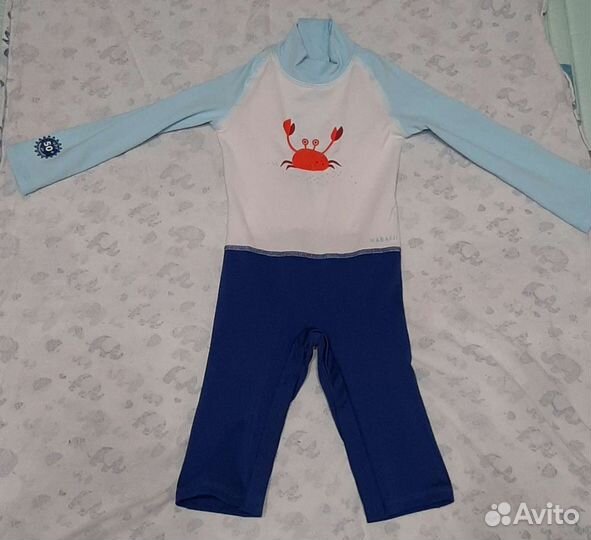 Комбинезон для плавания солнцезащитный р.80