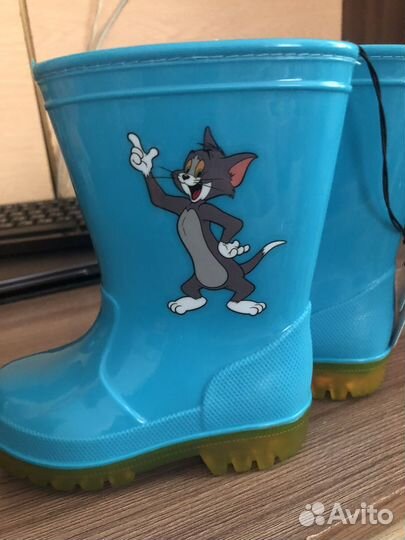 Детские резиновые сапоги
