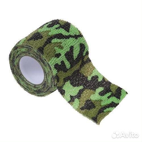 Камуфляжная лента многоразовая (разные цвета)