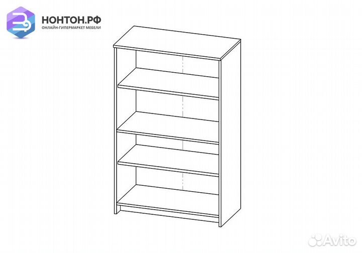 Шкаф двухдверный Сириус белый