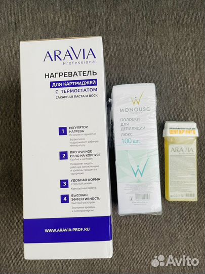 Нагреватель для картриджей aravia