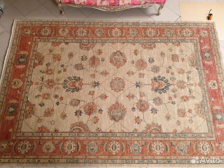 Ковёр Афганский шерстяной, ручная работа, производ