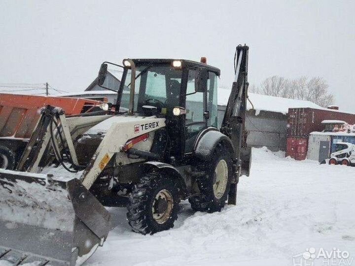 Аренда услуга экскаватора погрузчика