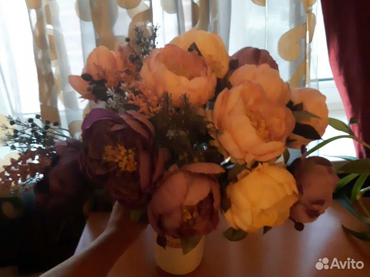 Букет из искусственных цветов