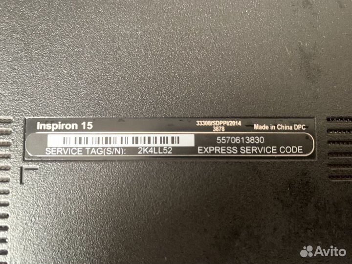 Ноутбук Dell Inspiron 15 3000 series i3-4Gb-500Gb