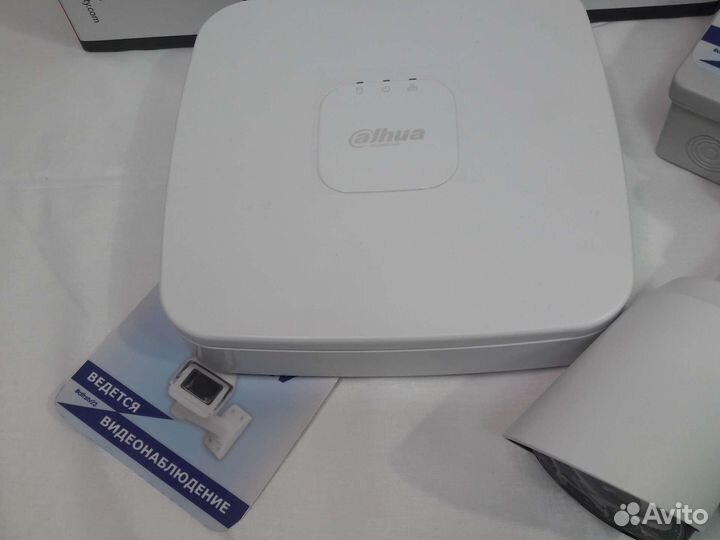 Видеонаблюдение 4Мп регистратор Dahua 7 камер