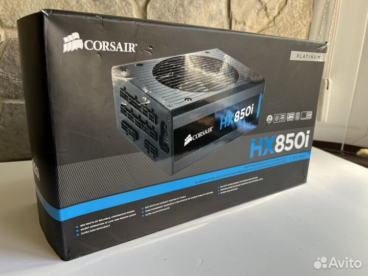 Блок питания Corsair HX850i 80+ Platinum