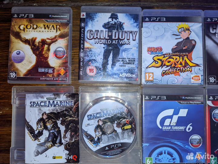 Игры на sony playstation 3 (диски)