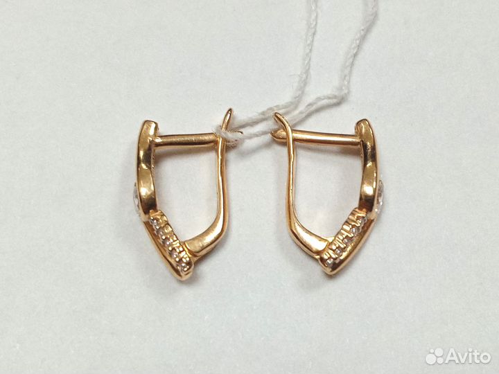 Серьги Золото