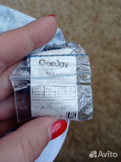 Джинсовый комбинезон для девочки 86